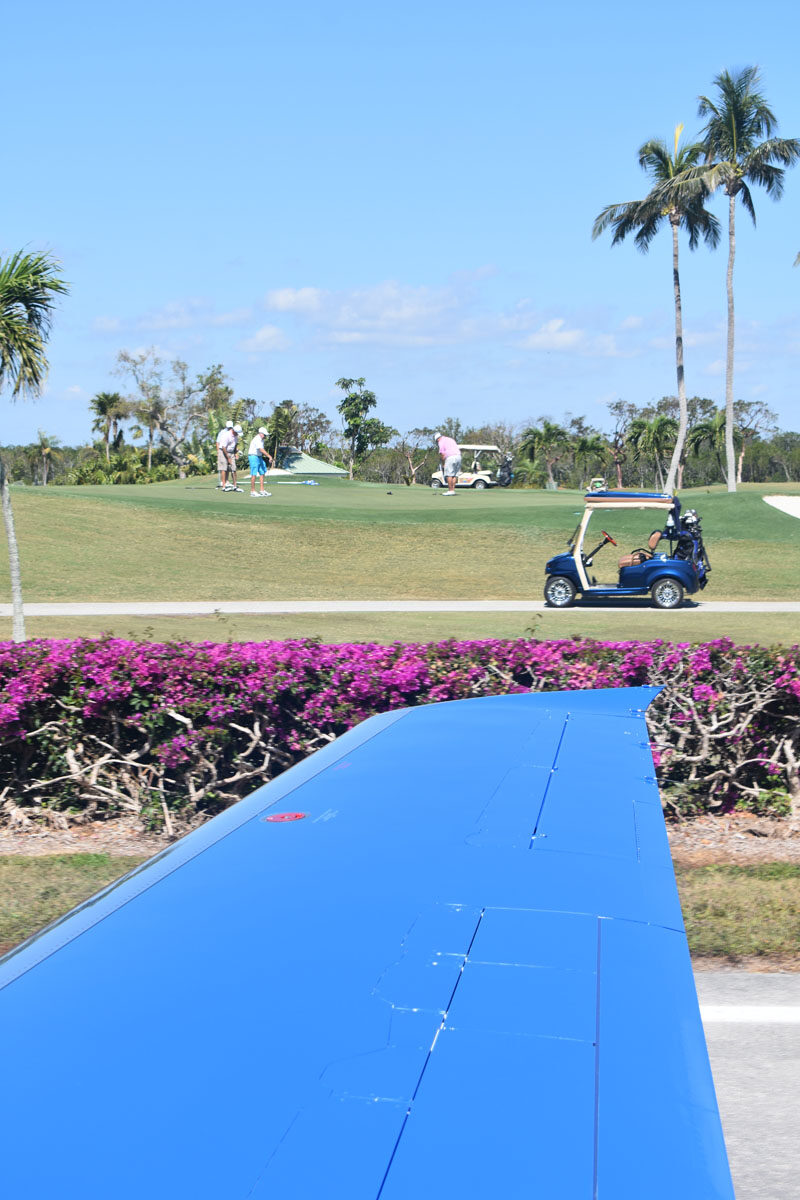 A Pilatus PC-24 arriving at Ocean Reef Golf Course