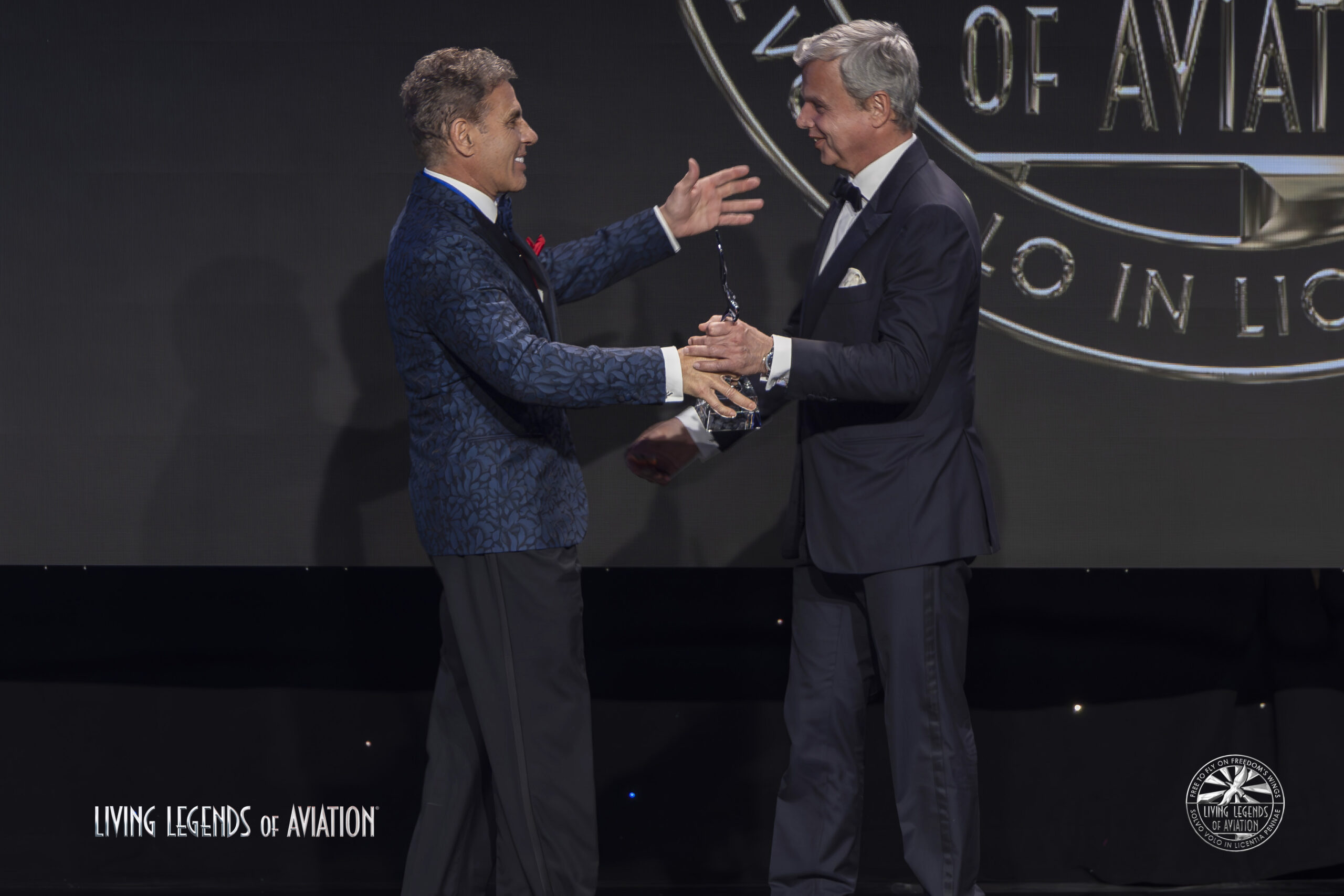 George Antoniadis Awarded the Kenn Ricci Lifetime Aviation Entrepreneur Award at Living Legends of Aviation Event